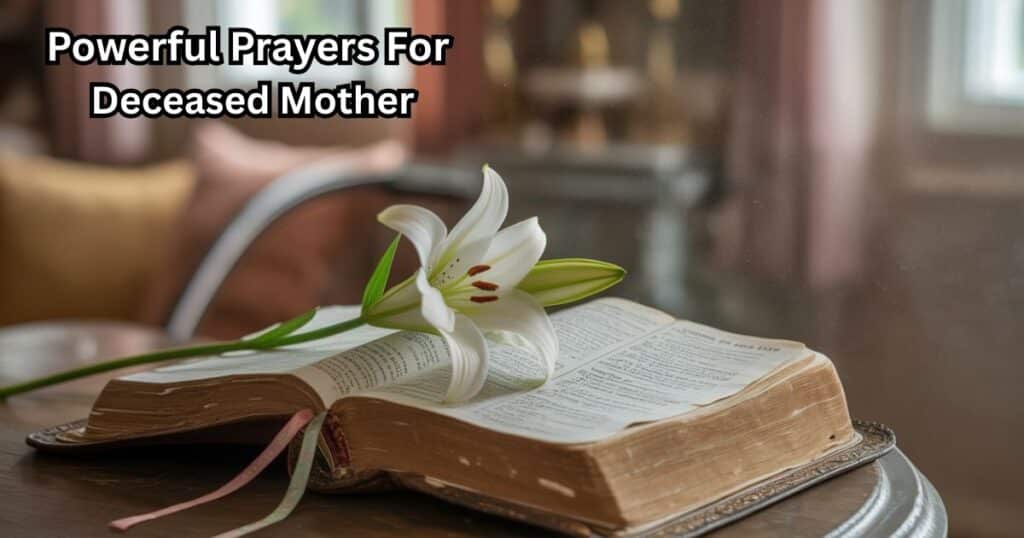 Prayers For Deceased Mother