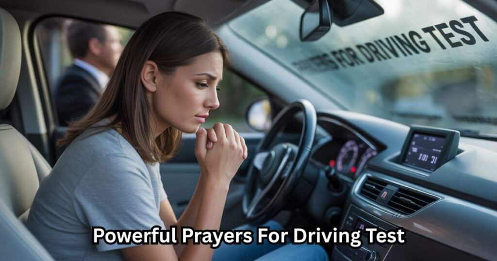 Prayers For Driving Test