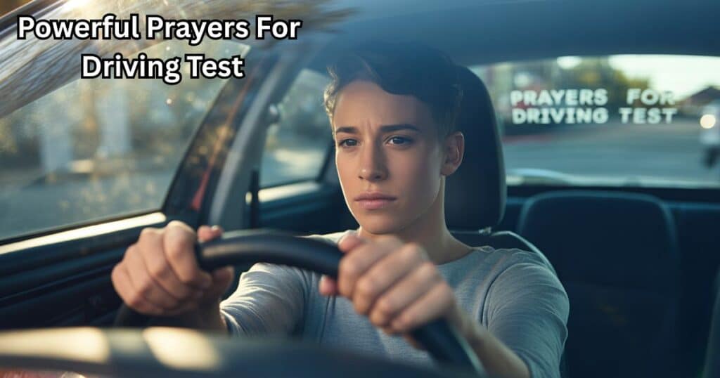Prayers For Driving Test