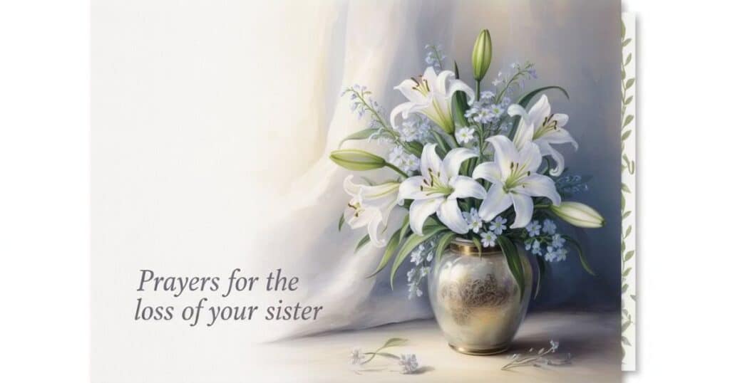 Prayers For The Loss Of Your Sister