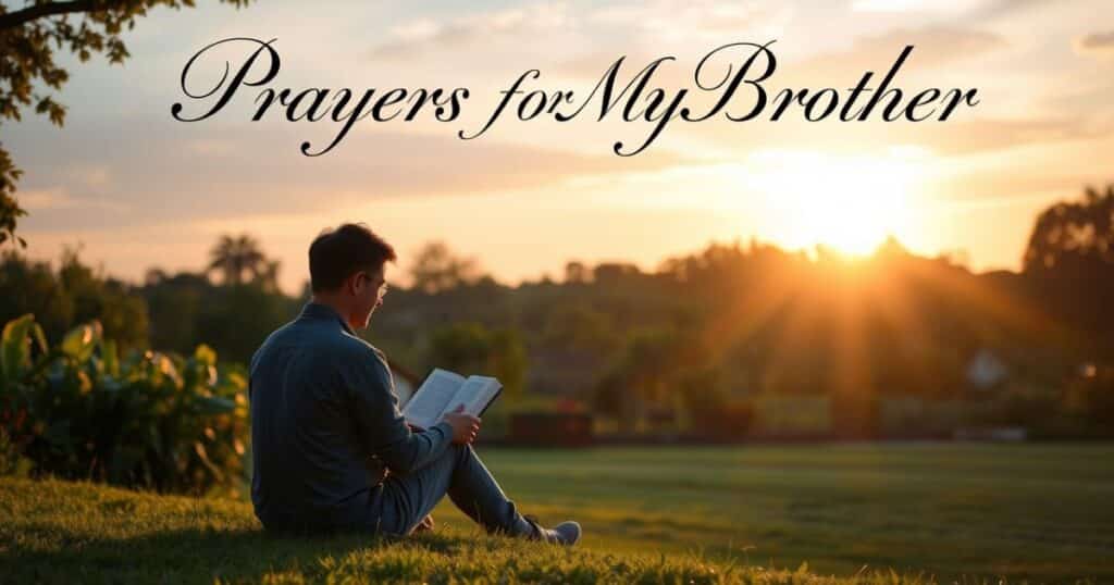 prayers for my brother