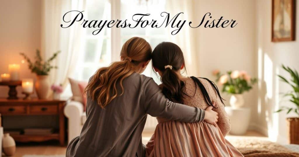 prayers for my sister