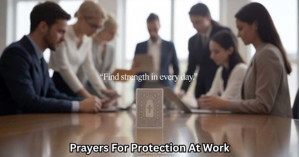 Prayers For Protection At Work
