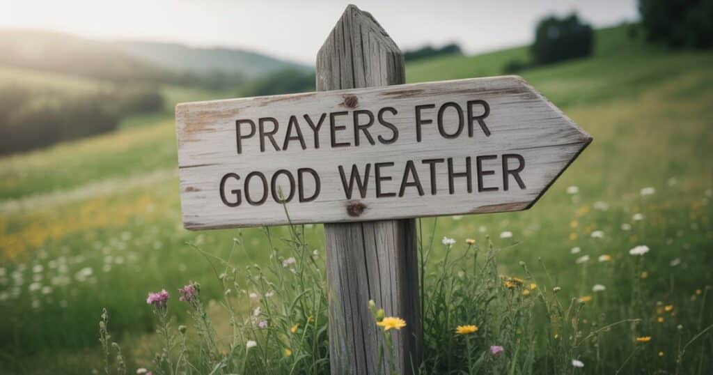 Prayers For Good Weather