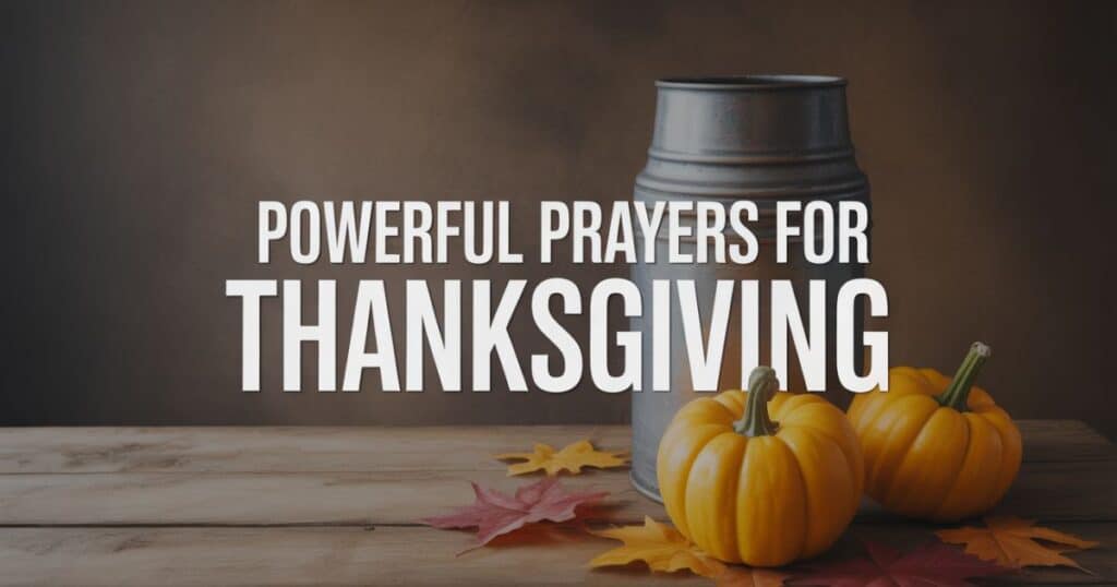 Prayers For Thanksgiving