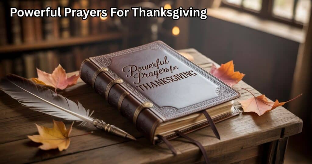 Prayers For Thanksgiving