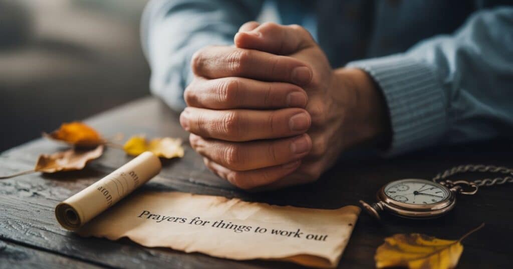 prayers for things to work out